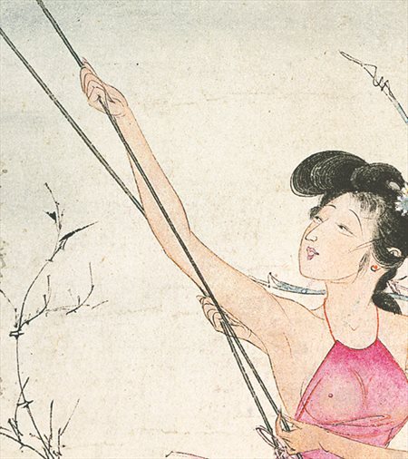 怀集-胡也佛的仕女画和最知名的金瓶梅秘戏图